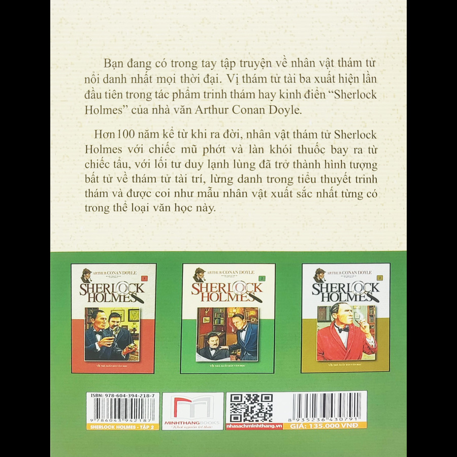 Sherlock Holmes Toàn Tập - Tập 2 Tái Bản