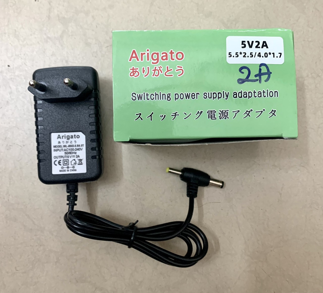 Adapter 5V-2A 2 đầu