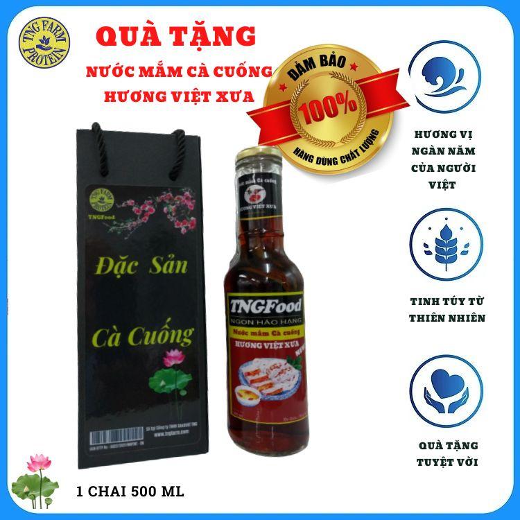 NƯỚC MẮM CÀ CUỐNG HƯƠNG VIỆT XƯA LOẠI THƯỢNG HẠNG THƠM NGON. 2 CHAI 500 ML  Mã SP : NM2-500