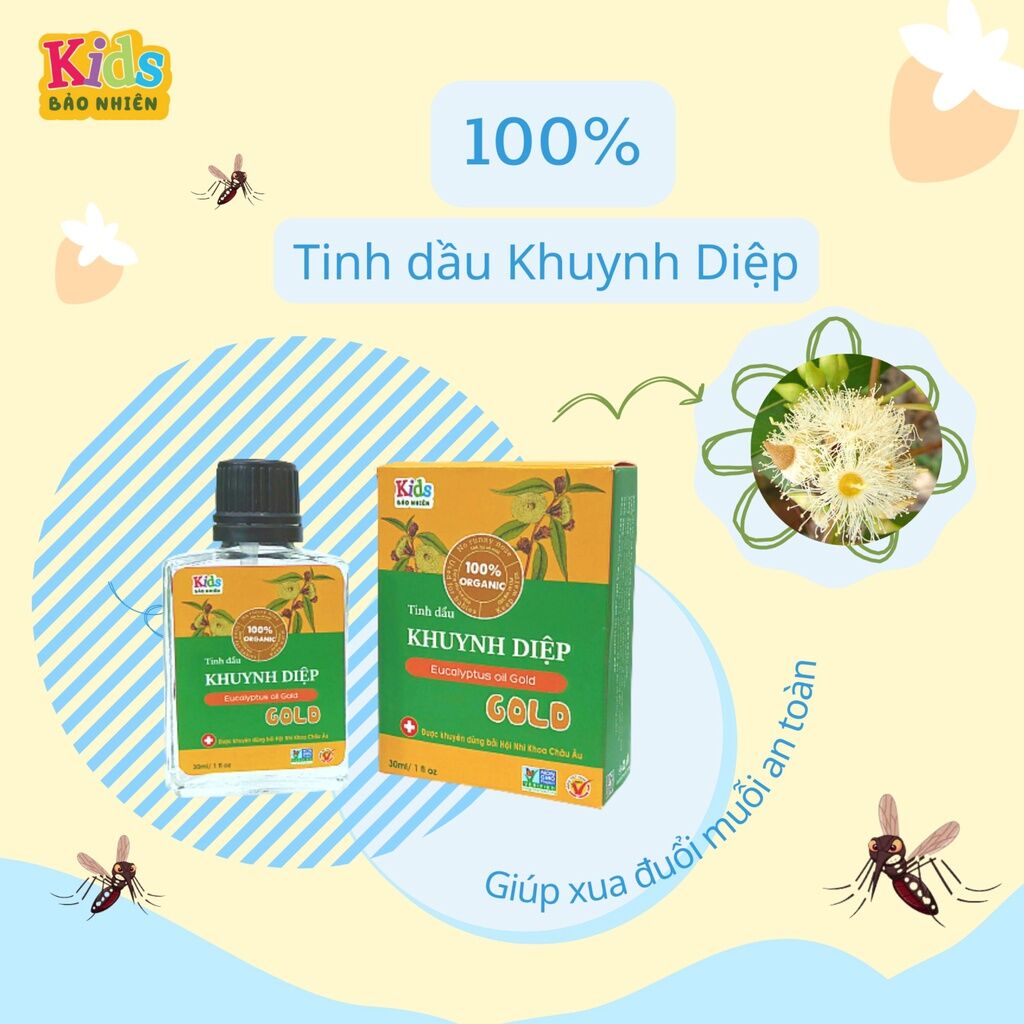 Tinh dầu Khuynh Diệp Bảo Nhiên Cho Trẻ Sơ Sinh