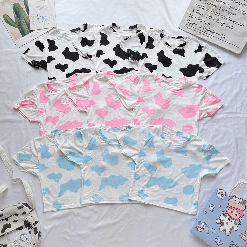 Áo croptop bò sữa Hot Trend 2021