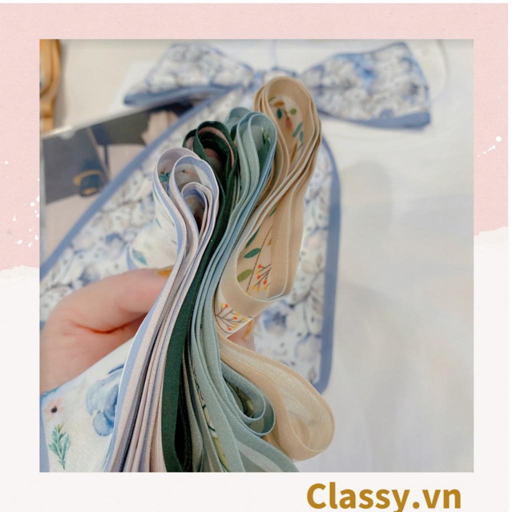 Dây cột tóc Classy hoặc băng đô cổ điển của cô gái Pháp thời trang ngọt ngào phong cách hàn quốc dành cho nữ PK740