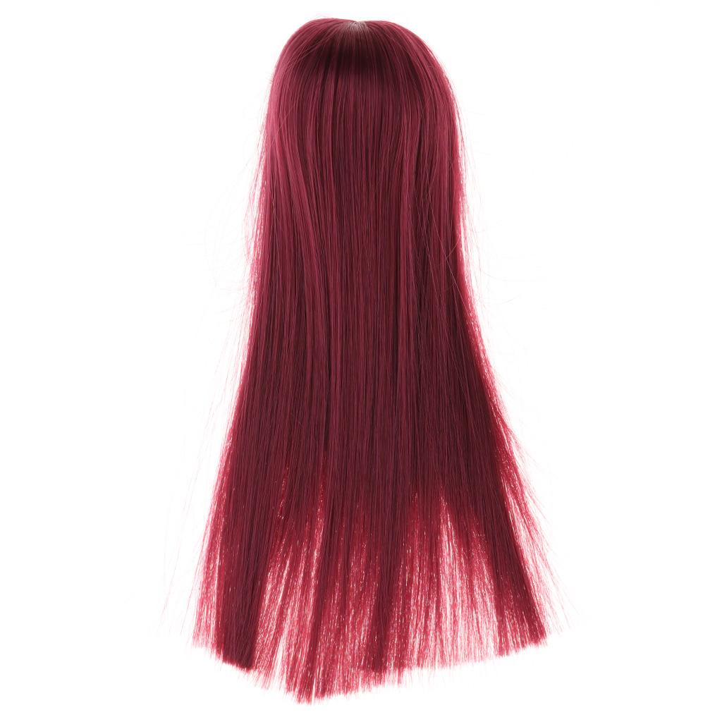 Doll Full Wig Hair 1/4 Synthetic Hair Dolls Wig Hairpiece for  Making