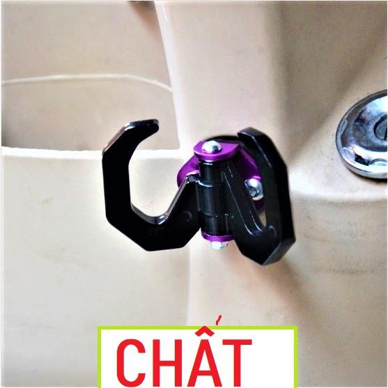 Móc Treo Đồ Xe Máy -2 Móc Xoay 180 độ lắp đặt được cho tất cả các loại xe máy xe đạp điện