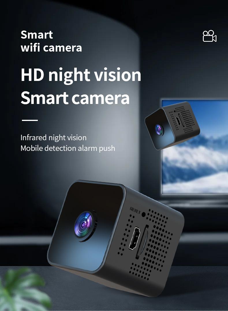 1080p Digital HD WiFi Máy ảnh Mini Tầm nhìn đêm DV Video camera camera giám sát nhà không dây nhà máy quay phim hành động từ xa