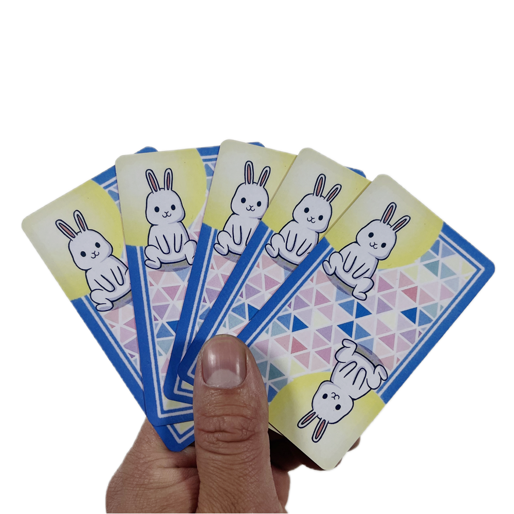 [Mạ Cạnh] Bộ Bài Chubby Bun Tarot Hộp Thiếc 78 Lá 98x58 Mm Đá Thanh Tẩy