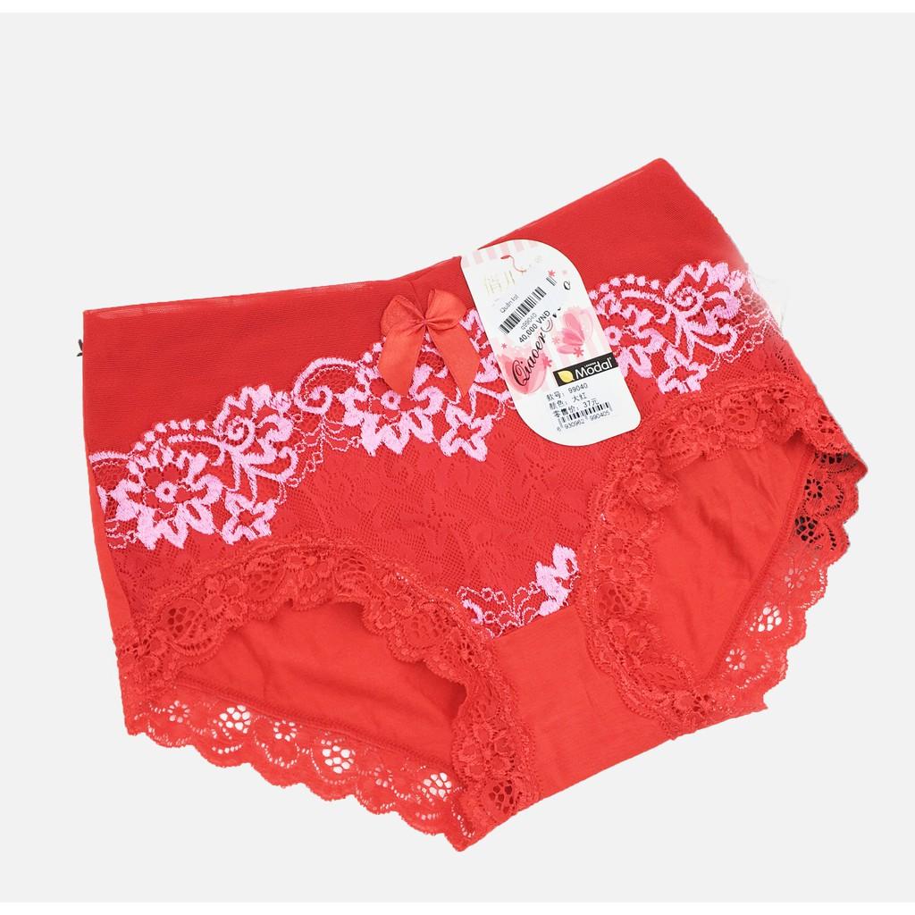Quần lót nữ cotton ren