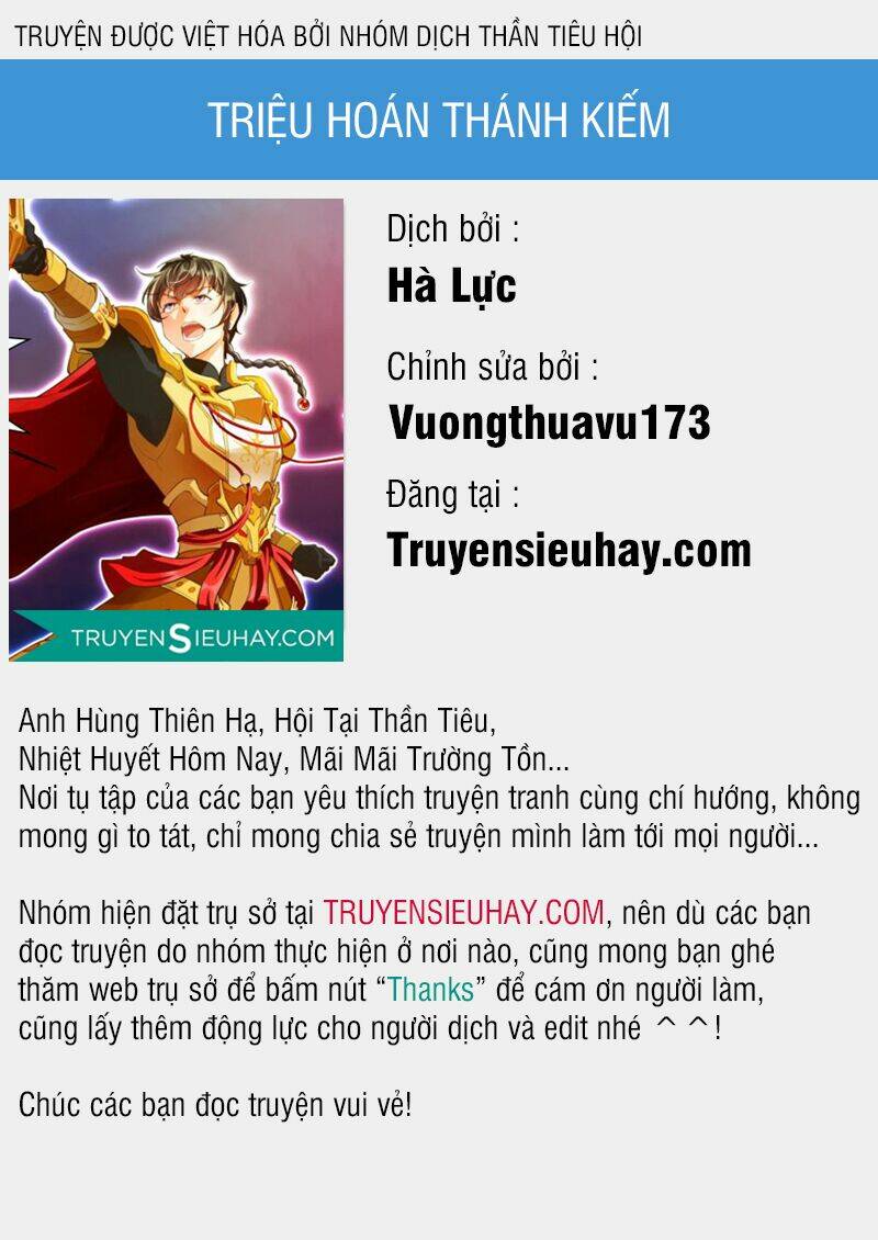 triệu hoán thánh kiếm chapter 3 1