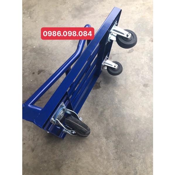 Xe đẩy hàng, xe kéo hàng 4 bánh có thể gập gọn, tải trọng 300-500kg