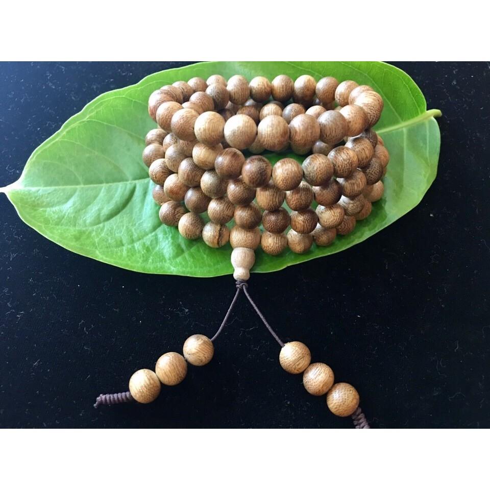 Vòng tay gỗ hương kiểu hạt trầm thời trang teen nam nữ