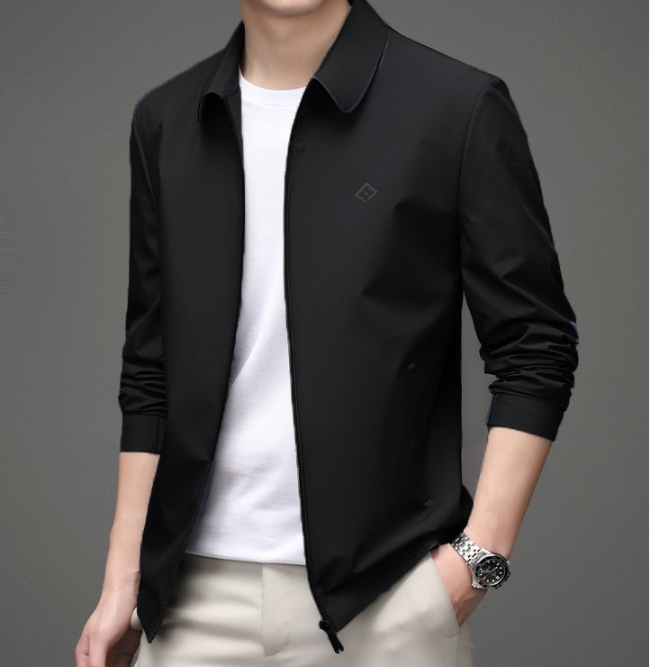 áo khoác nam cao cấp vải xịn mẫu mới ra hot nhiều màu a50 - MÀU ĐEN - XL