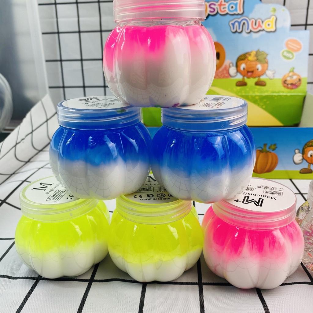 Đồ chơi Slime Hình Bình Sữa Lọ Nhỏ Mắt Kim Tuyến Dạng Lỏng Slam Gudetama