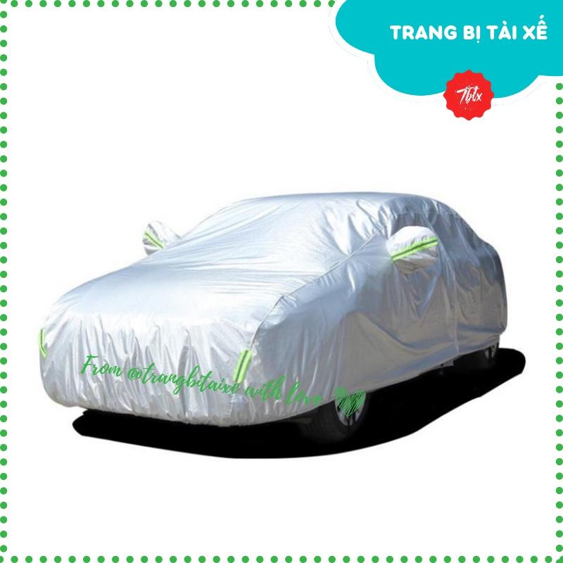 Bạt phủ ô tô cao cấp tráng nhôm phù hợp xe 4 5 7 chỗ.. che mưa che nắng chống lá rụng bụi mịn tiết kiệm tiền rửa xe-BPOT