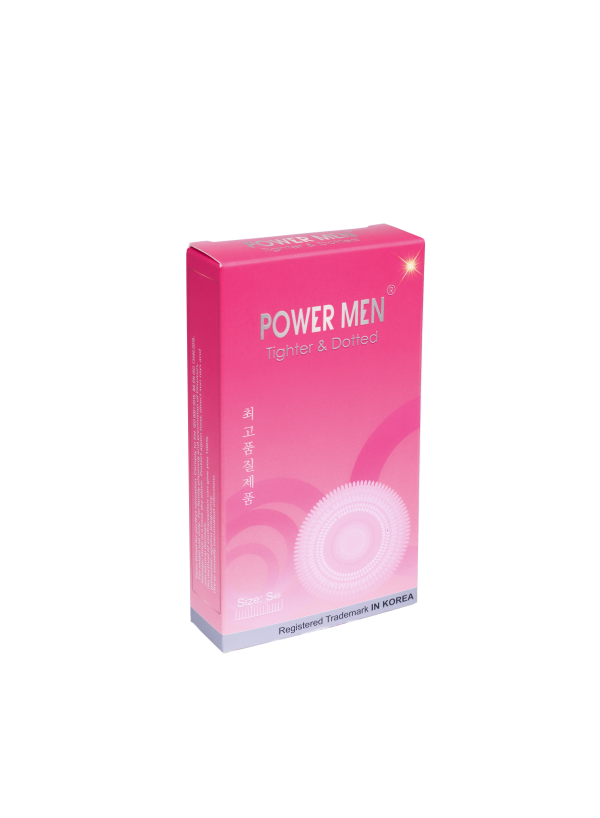 Bao Cao Su Size Nhỏ Có Gai Power Men Tighter Dotted (H12) - Cỡ 49 Ôm Khít - Che Tên Sản Phẩm