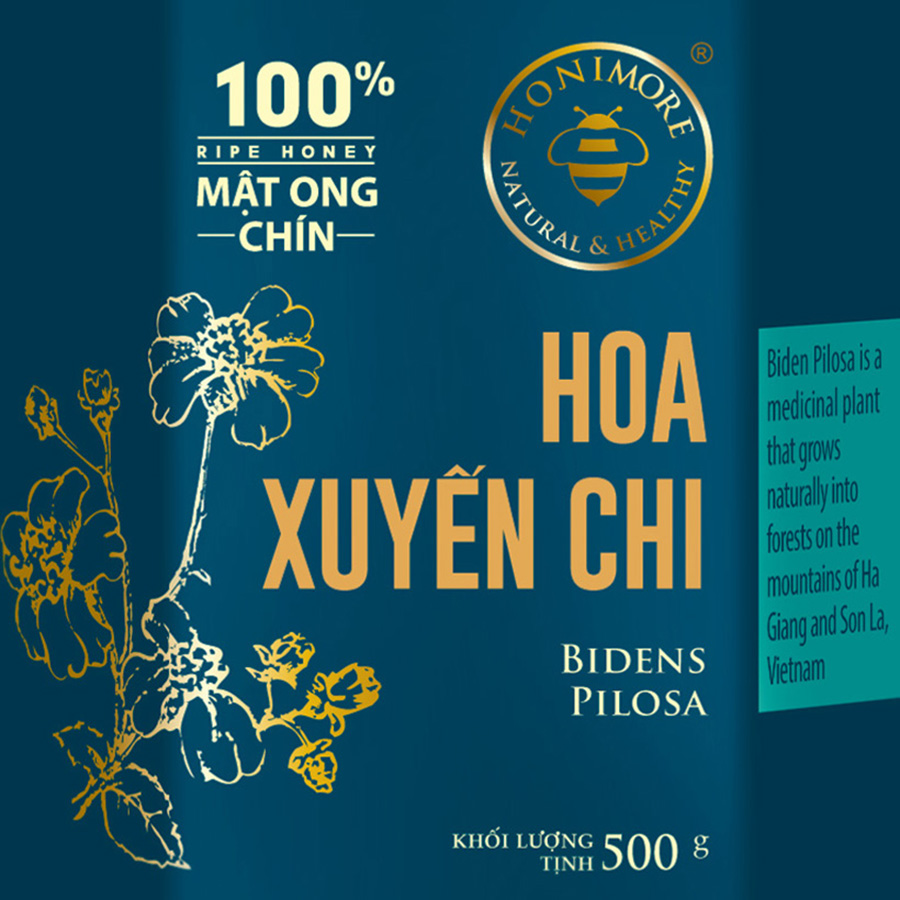 Mật ong chín Honimore hoa xuyến chi 500g