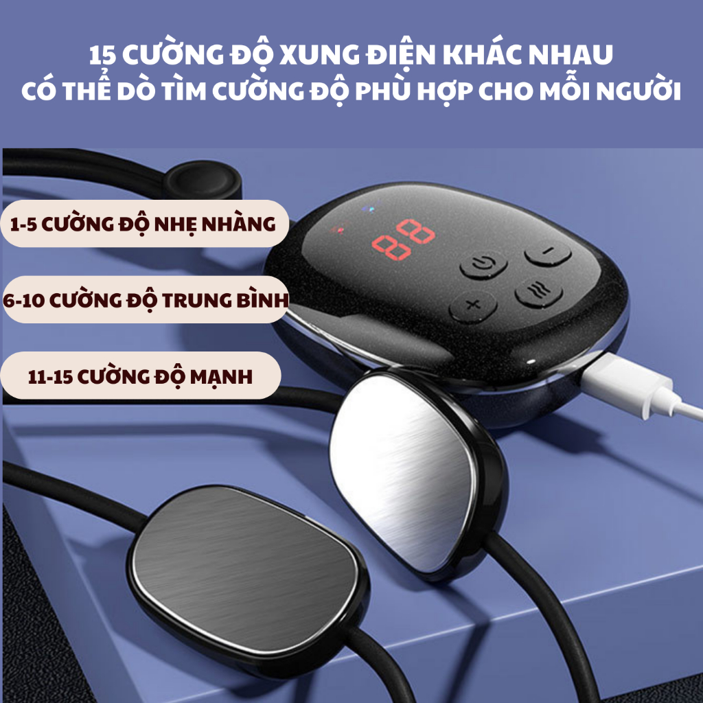 Máy Massage Xung Điện Sothing DAITASHI HP-7041, Tác Động Cổ Vai Gáy, Giúp Thư Giãn, Giảm Đau Lưng, Lưu Thông Khí Huyết- Hàng Chính Hãng