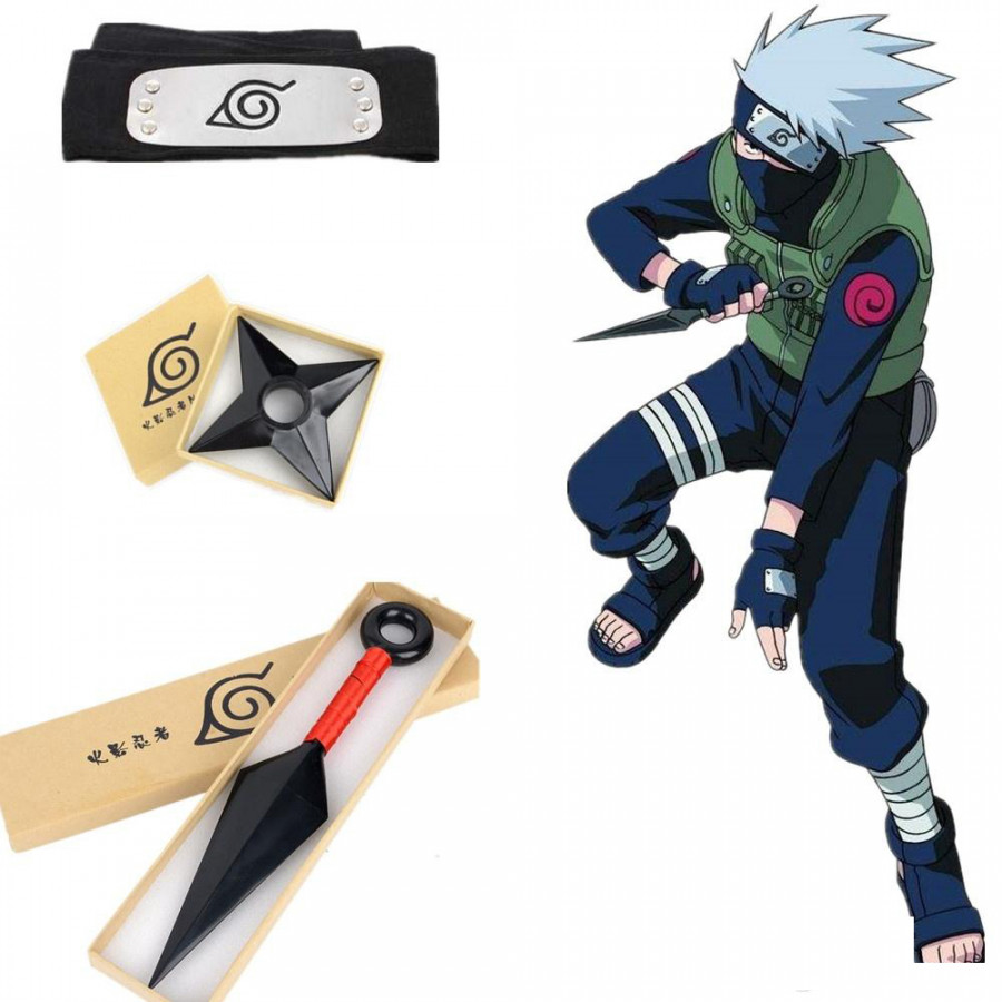 Combo Kakashi Kunai tiêu băng đầu