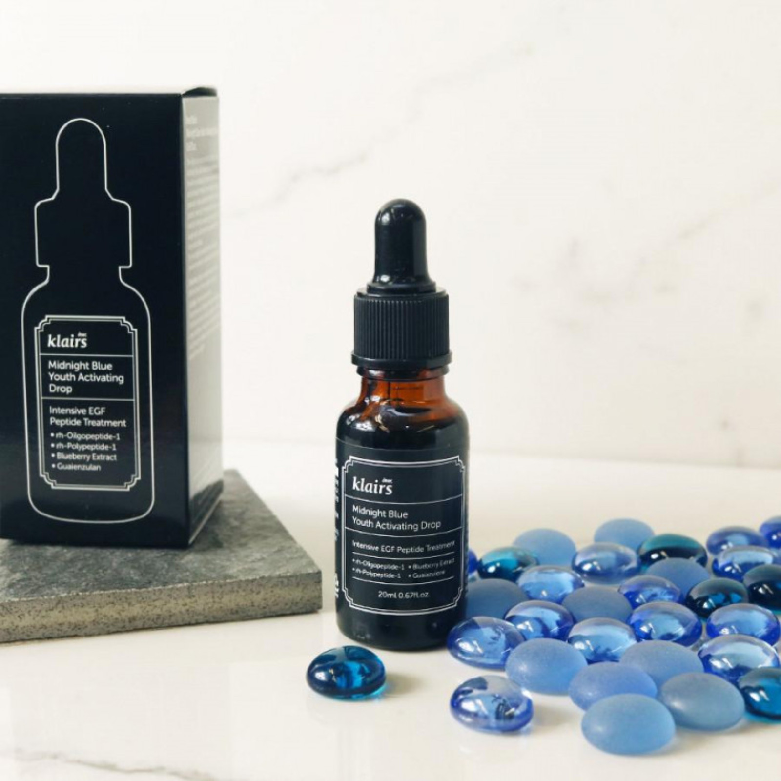 Tinh Chất Phục Hồi Da Klairs - Serum Klairs Midnight Blue Youth Activating Drop 20ml