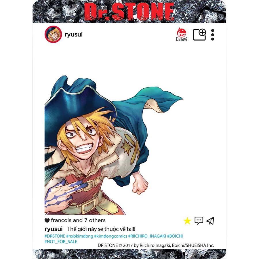 Dr. Stone Tập 20: Cơ Chế Của Medusa [Tặng Kèm SNS Card]