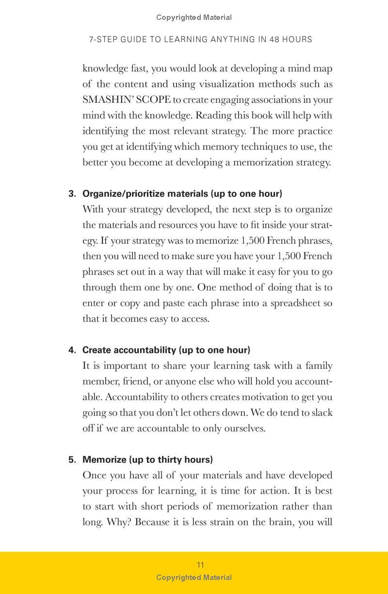 Sách ngoại văn: How To Learn Almost Anything In 48 Hours - The Skills You Need To Work Smarter, Study Faster, And Remember More!