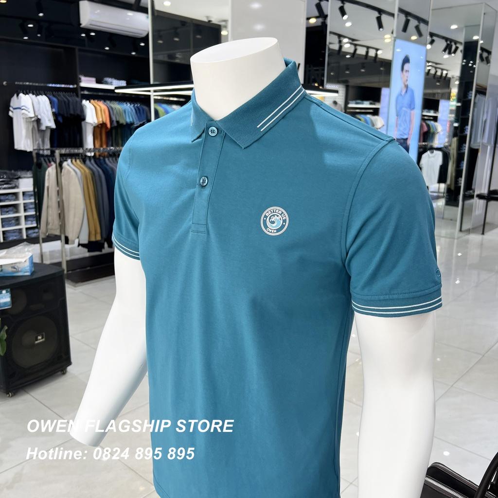 Áo Polo nam Owen chất Cotton thấm hút mồ hôi thoáng mát Mã APV231372