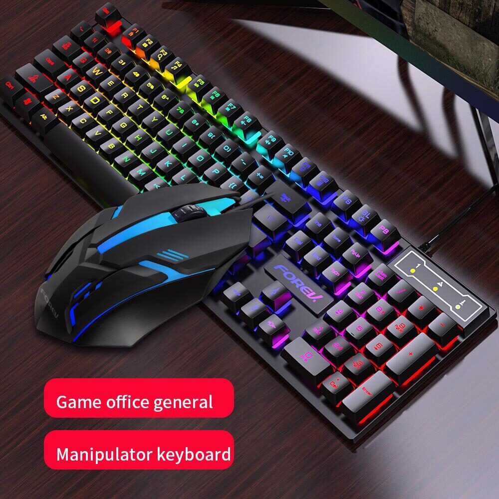 ForeV FVQ305S RGB Kèm chuột gaming- Hàng nhập khẩu