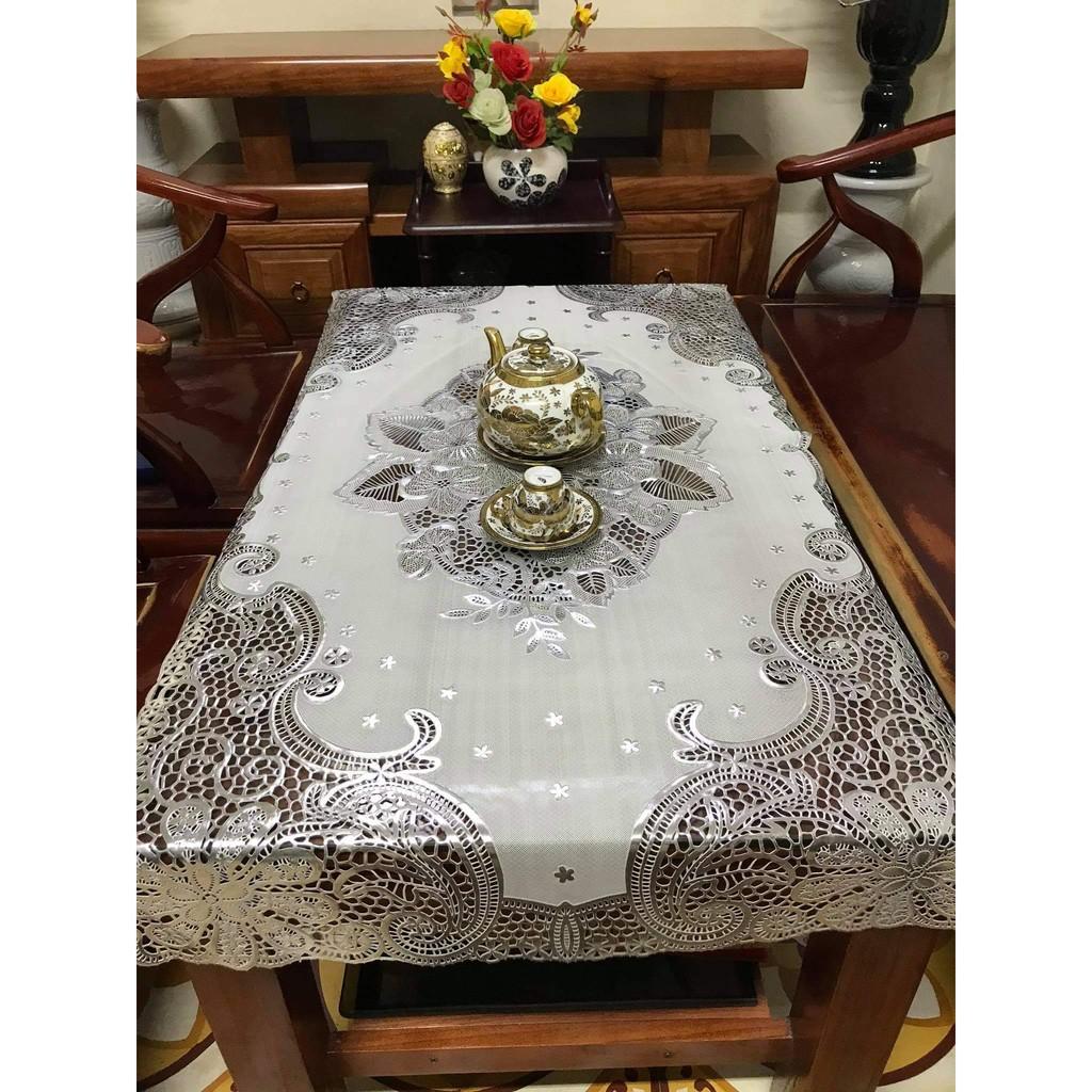 Khăn trải bàn 60x120cm Ren Hoa - 