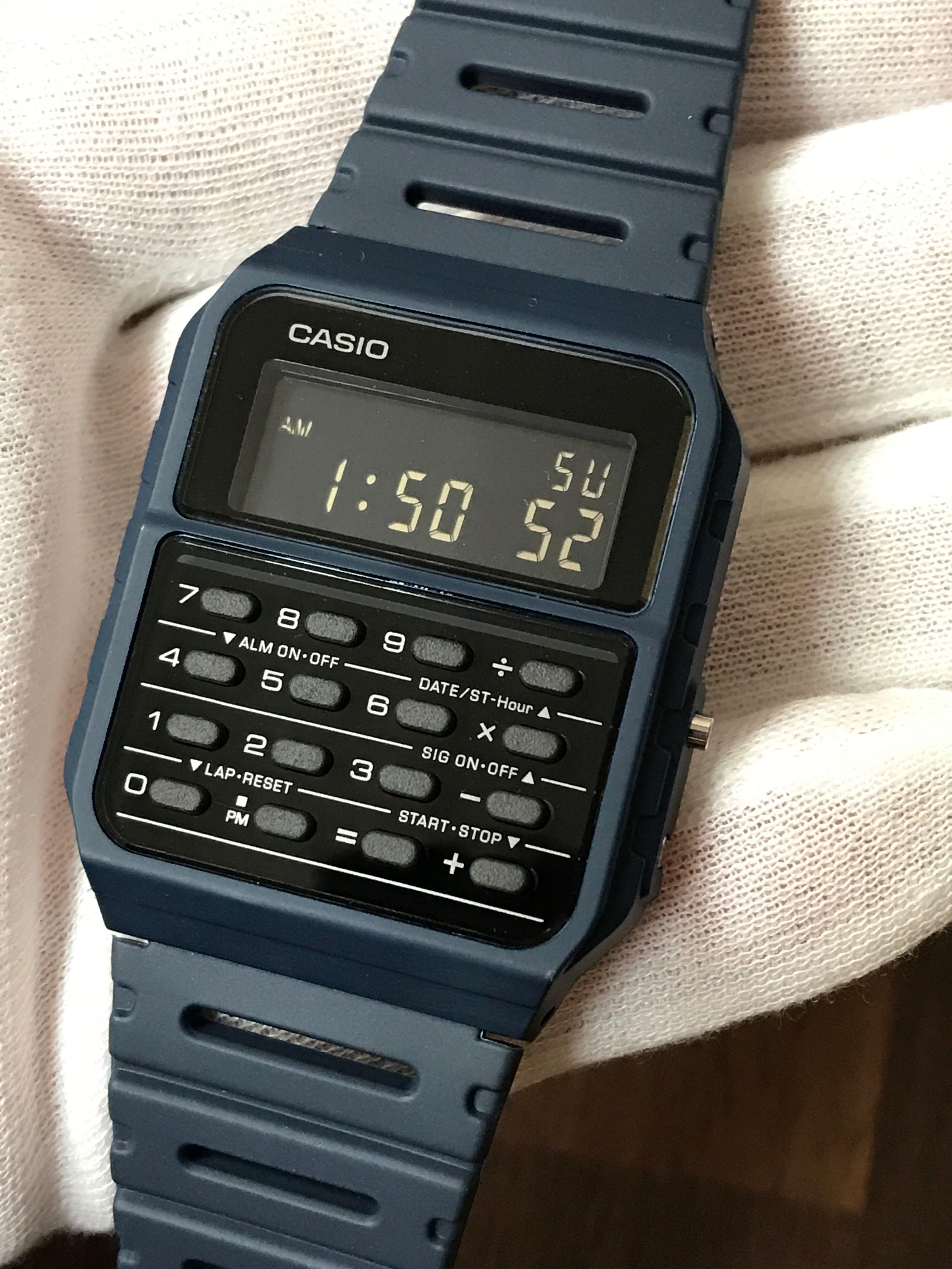 Đồng hồ nam dây nhựa Casio Standard chính hãng CA-53WF-2BDF