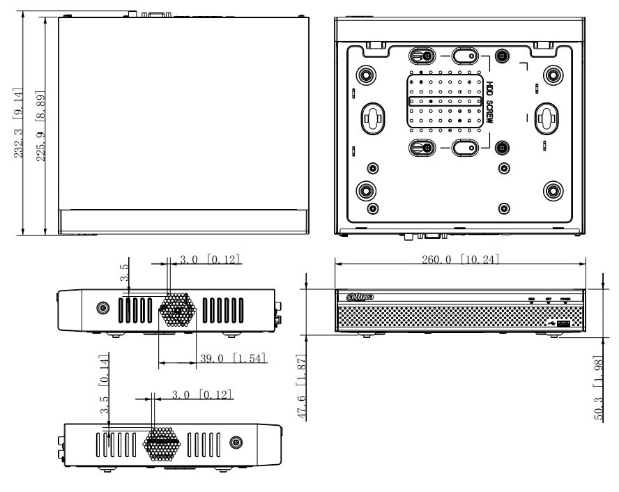 Đầu Ghi Hình DAHUA IP 4 Kênh DHI-NVR1104HS-S3/H-HÀNG CHÍNH HÃNG