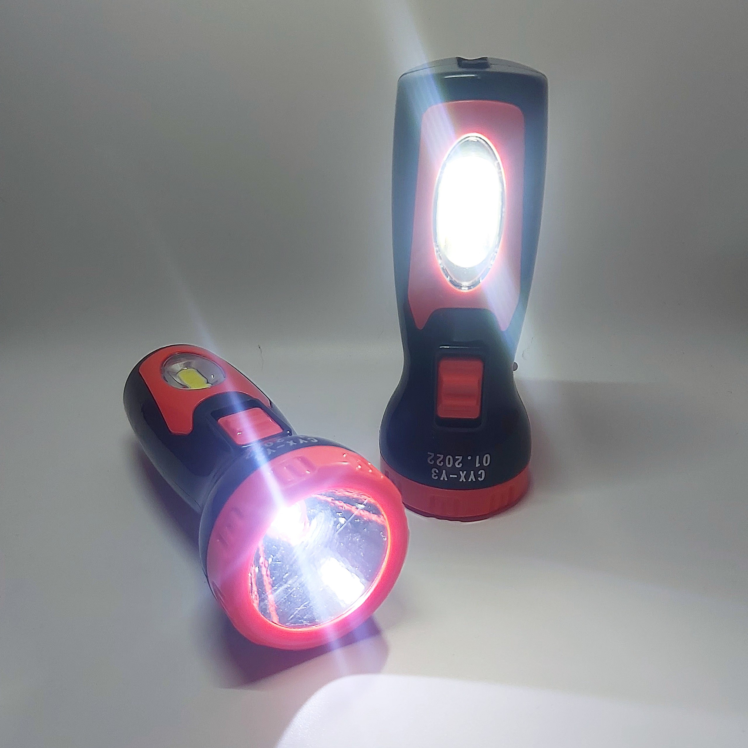 Đèn Pin sạc 2 chế độ loại tốt dài 13 cm - đèn pin siêu sáng - đèn pin mini - den pin cam tay