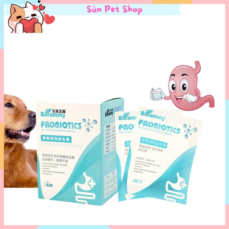 Men tiêu hóa cho chó mèo Borammy Probiotics (gói 5g)