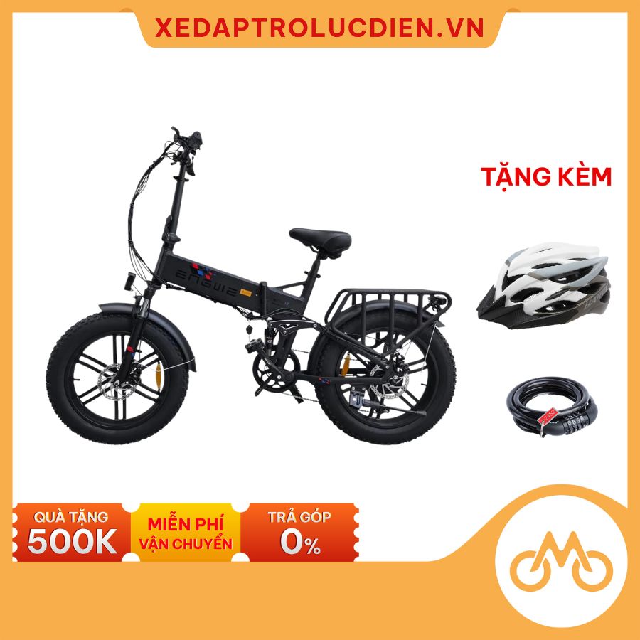 Xe Đạp Điện Trợ Lực Gấp Gọn ENGWE X - Xe Đạp Bánh Béo