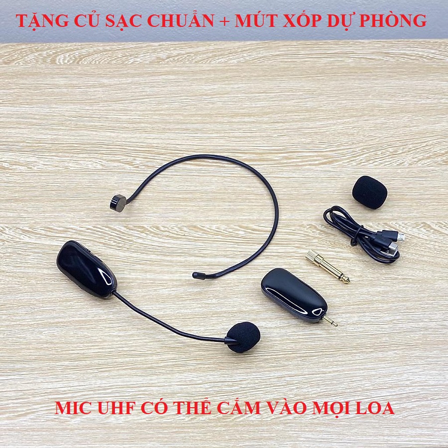 Micro không dây  trợ giảng cho giáo viên, cắm loa kéo, âm ly