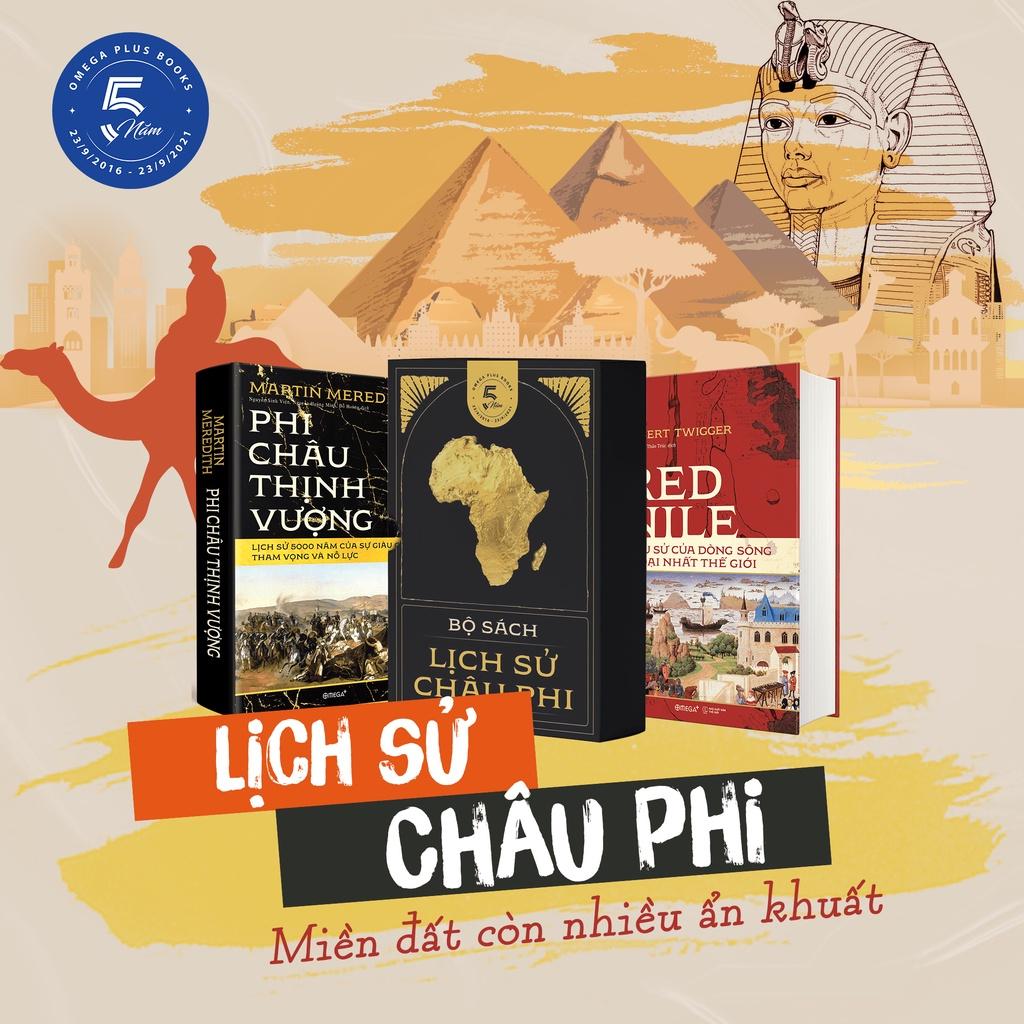 Bộ Sách Lịch Sử Châu Phi: Red Nile - Tiểu Sử Của Dòng Sông Vĩ Đại Nhất Thế Giới + Phi Châu Thịnh Vượng - Alphabooks