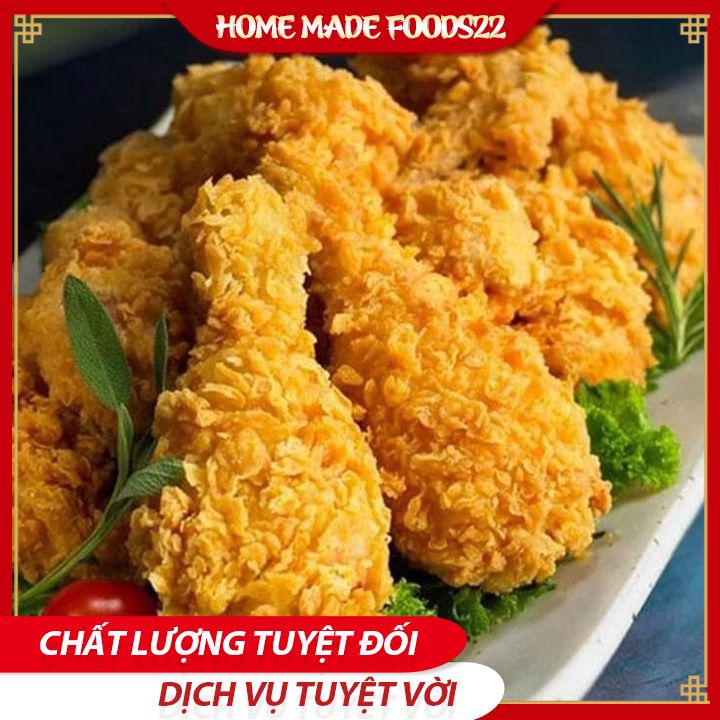 Bột Chiên Gà Homemadefoods22 Bột Chiên Gà Giòn Kfc Gói 1kg ( Mua 1kg Bột Tặng 50gr Gia Vị Tẩm Gà