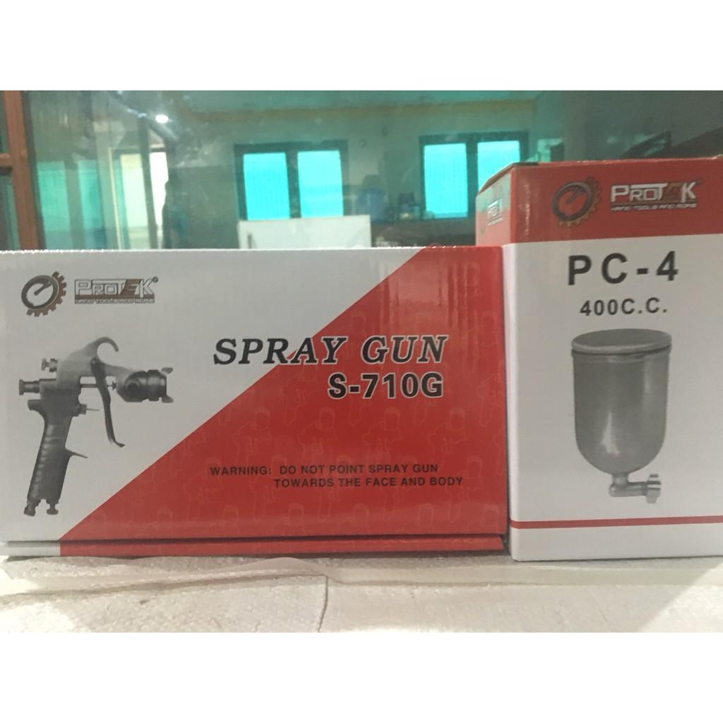 Súng phun sơn S710, kèm cốc 400cc