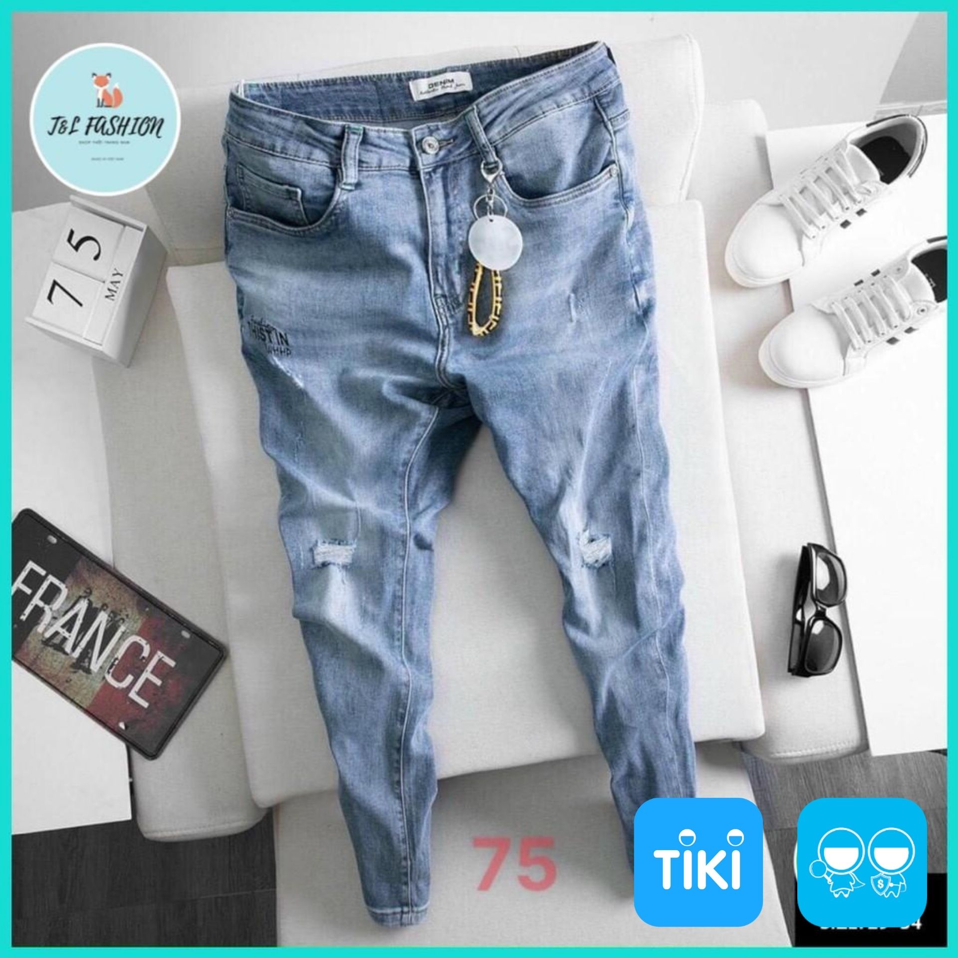 Quần Jean Nam, Quần Bò Mẫu Mới, Phong Cách Thời Trang Cao Cấp msa6