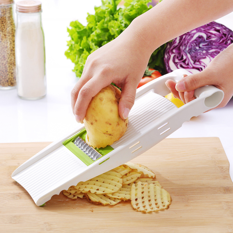 Dụng Cụ Thái Lát Rau Củ Đa Dao Xay Với 5 Lưỡi Dao Nhà Bếp Đa Năng Tiện Ích Và Phụ Kiện