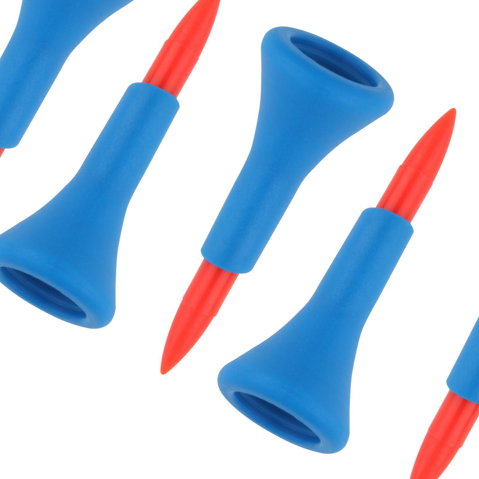 5x Driving Golf Rubber Tees Range Practice Training Mat Holder Red