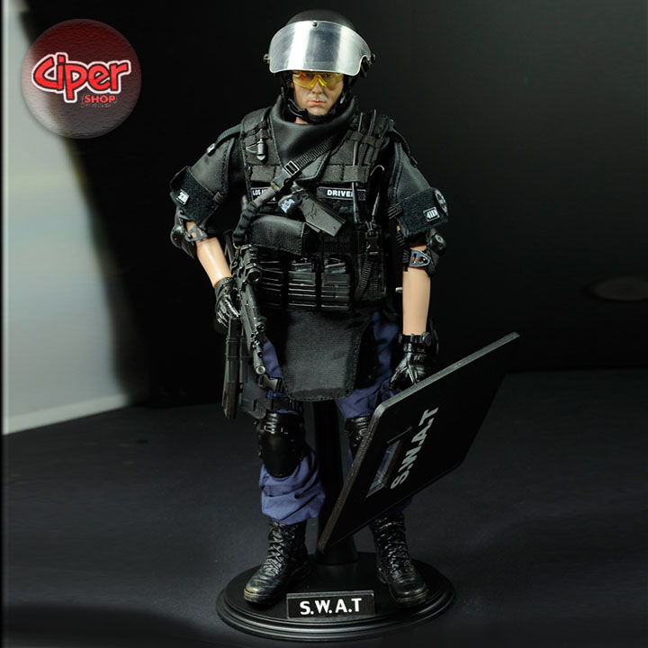 Mô hình Figure Lính Đặc Nhiệm Swat 1/6 - Shield Player