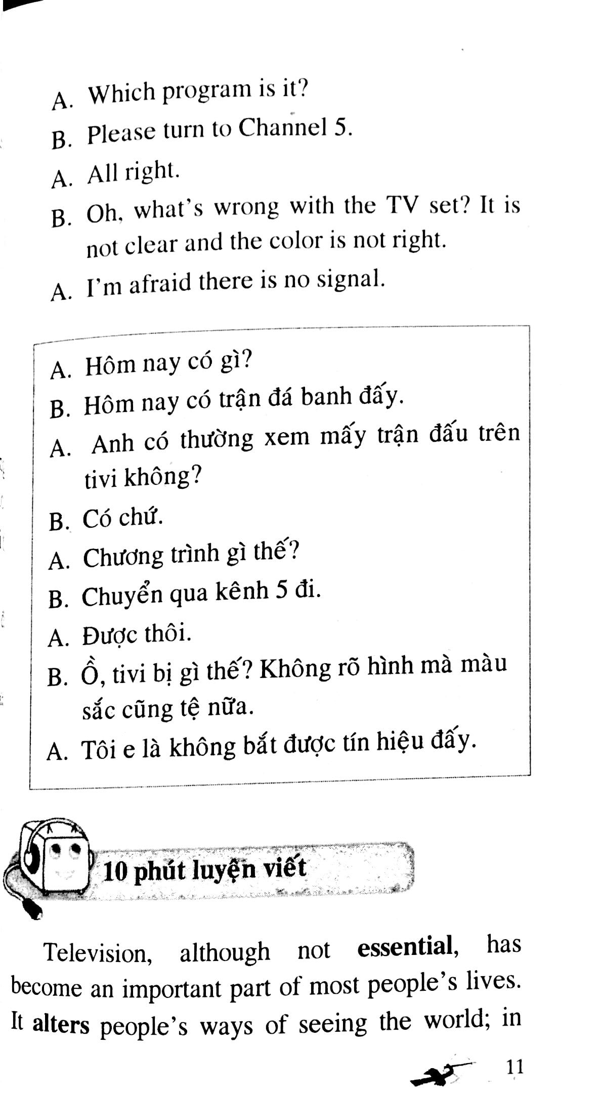 10 Phút Mỗi Ngày Để Học Tốt Tiếng Anh - Hoạt Động Giải Trí