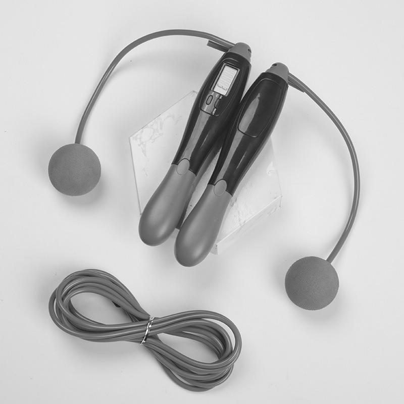 Không Dây Điện Tử Dây Nhảy Tập Gym Thể Hình Không Dây Bỏ Qua Thông Minh Nhảy Dây Có Màn Hình Tốc Độ Đếm Bỏ Qua Phản Mới