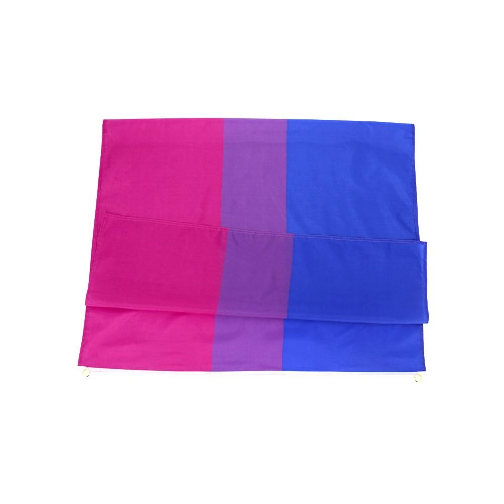 90x150cm Bisexual Flag Polyester Double Suture HB