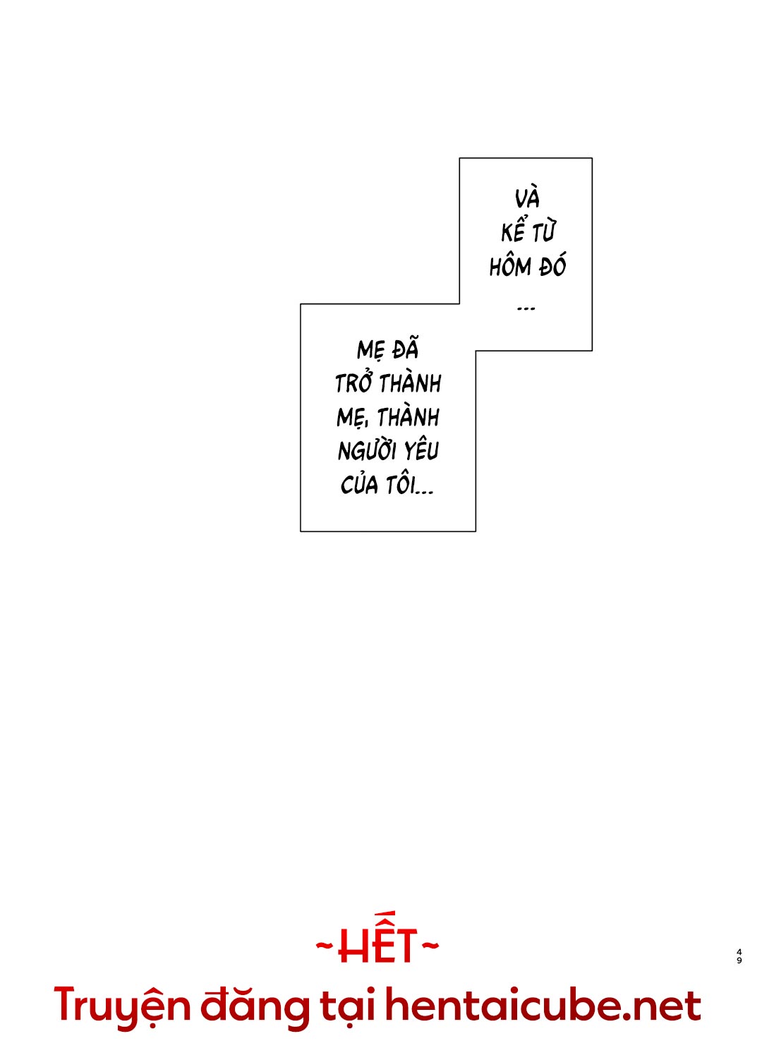 mẹ chính là người tôi yêu! chapter 1 48