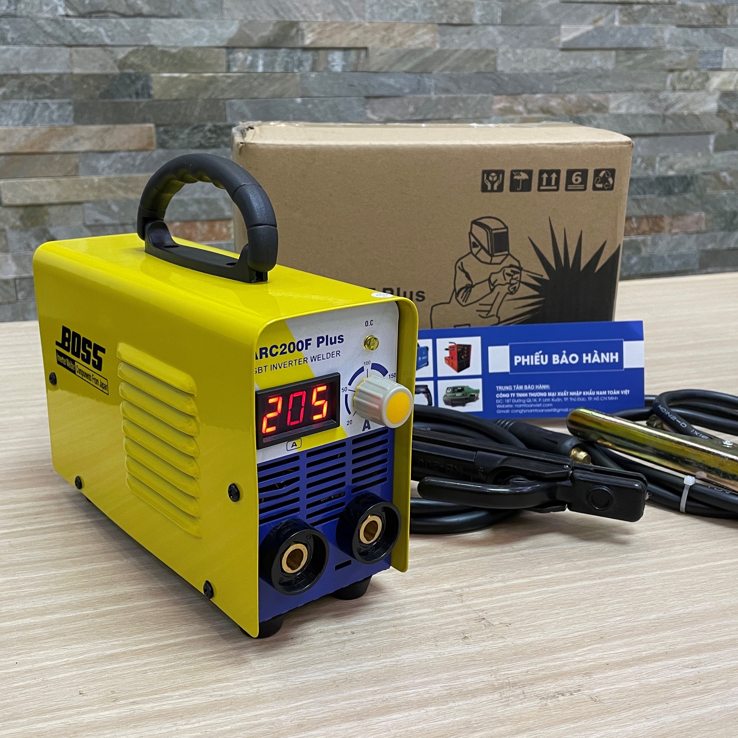 Máy hàn que Boss ARC200F Plus - Công nghệ weldership Rusiass