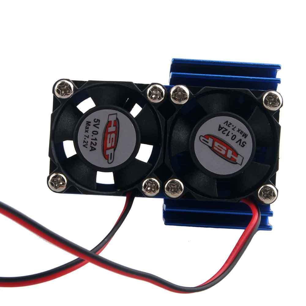 Quạt Tản Nhiệt Kép DC5V 540 / 550 Motor  Cho Dòng Xe HSP