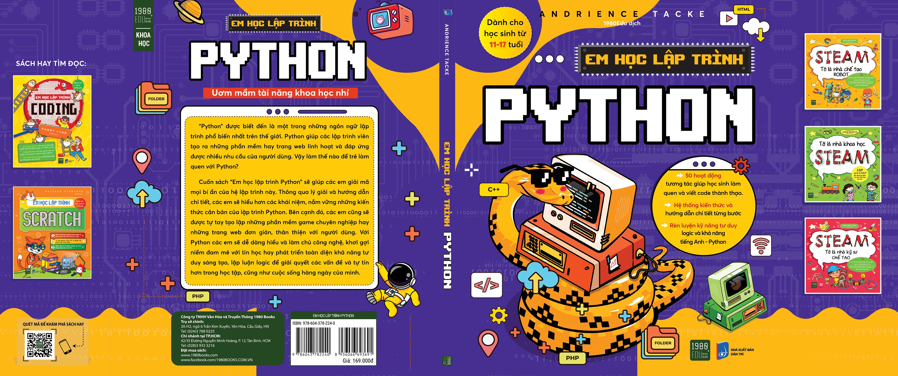 Em học lập trình Python - Andrience Tacke