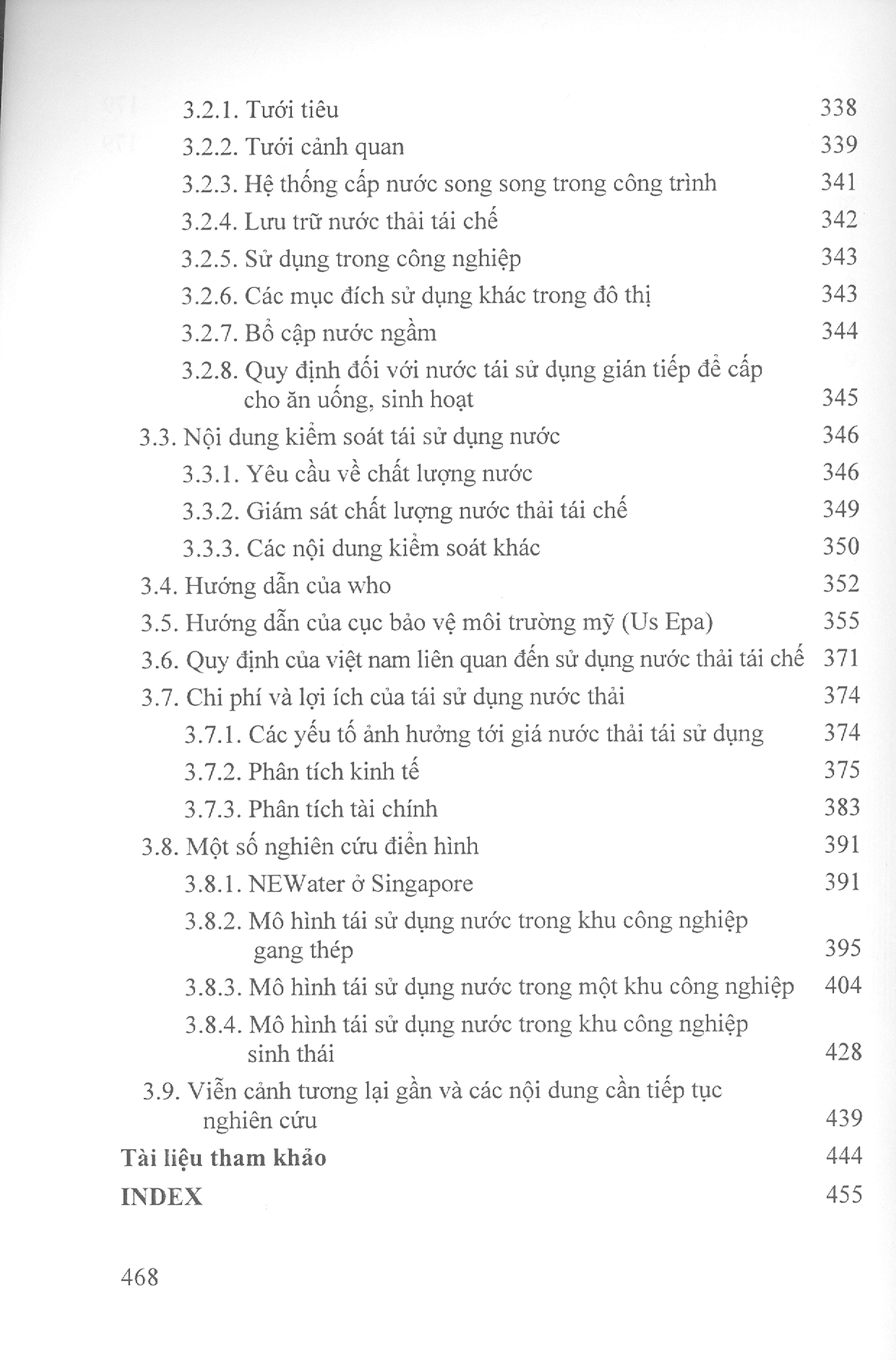 Xử Lý, Tái Sử Dụng Nước Thải