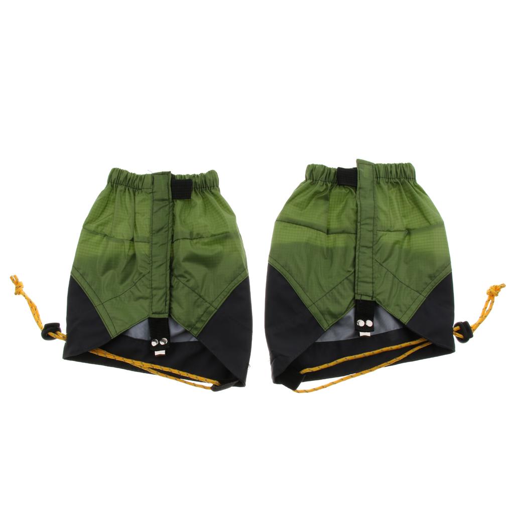 Outdoor Hiking Walking Climbing Hunting Snow Legging Leg Gaiters blue