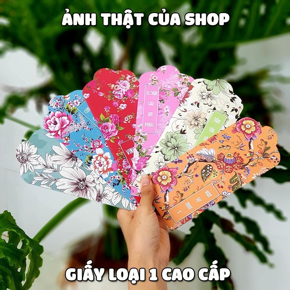 Set 50 bao lì xì Tết 2021 Tân sửu cao cấpbao lì xì Nguyên Đán